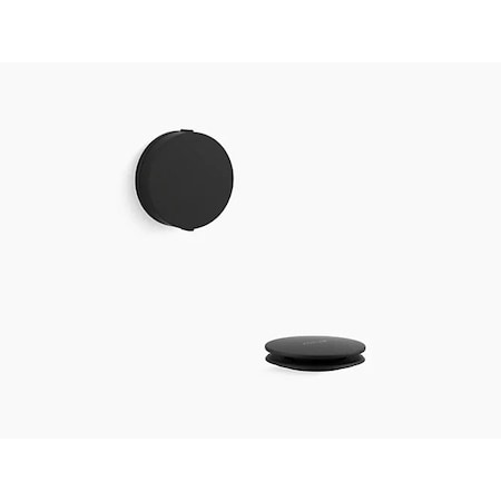 Kohler Pureflo Bath Drain Trim - Contemp Rot T37392-BL